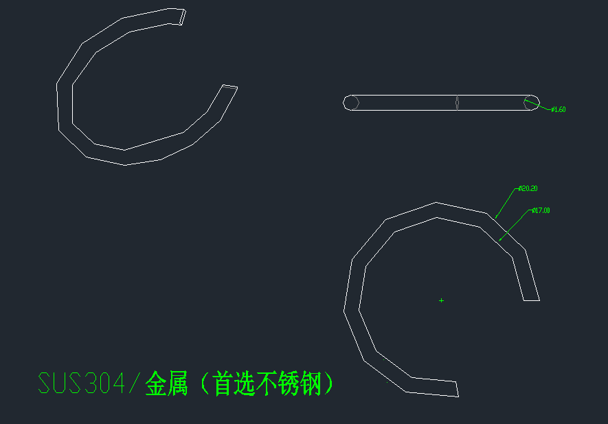 寻找珠三角地区能做如图不锈钢五金件加工厂，前期量不会一下很大