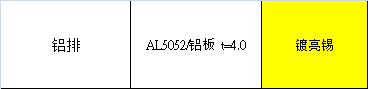 寻求挂镀亮锡的电镀加工厂，材质是5052铝板，厚度是4mm