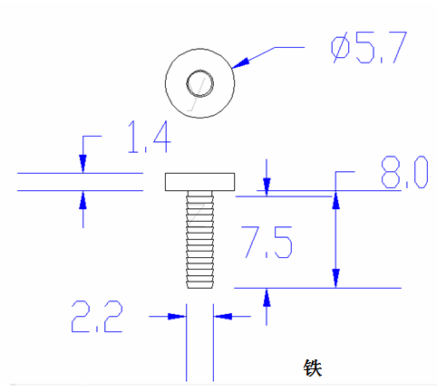 寻有做五金表面处理真空镀膜的加工厂，如图工件
