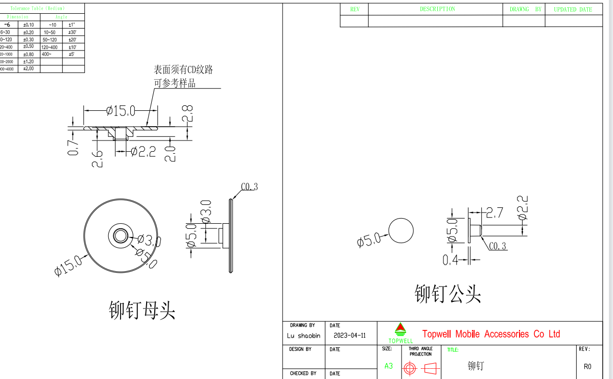 寻有自动车床加工，需要先打样，后面量还可以