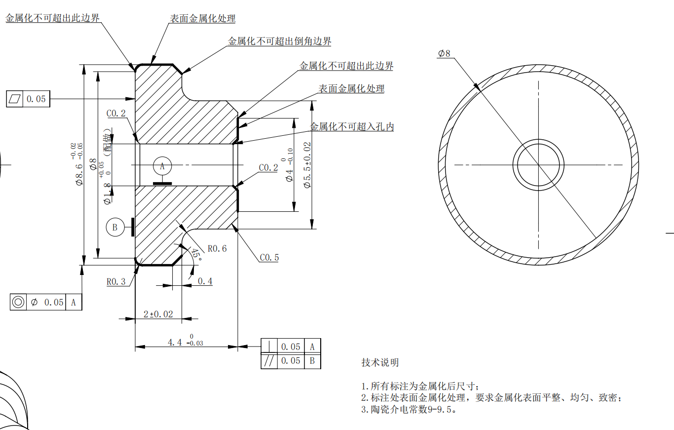 寻找做陶瓷镀镍加工厂，每月1万件，95的陶瓷