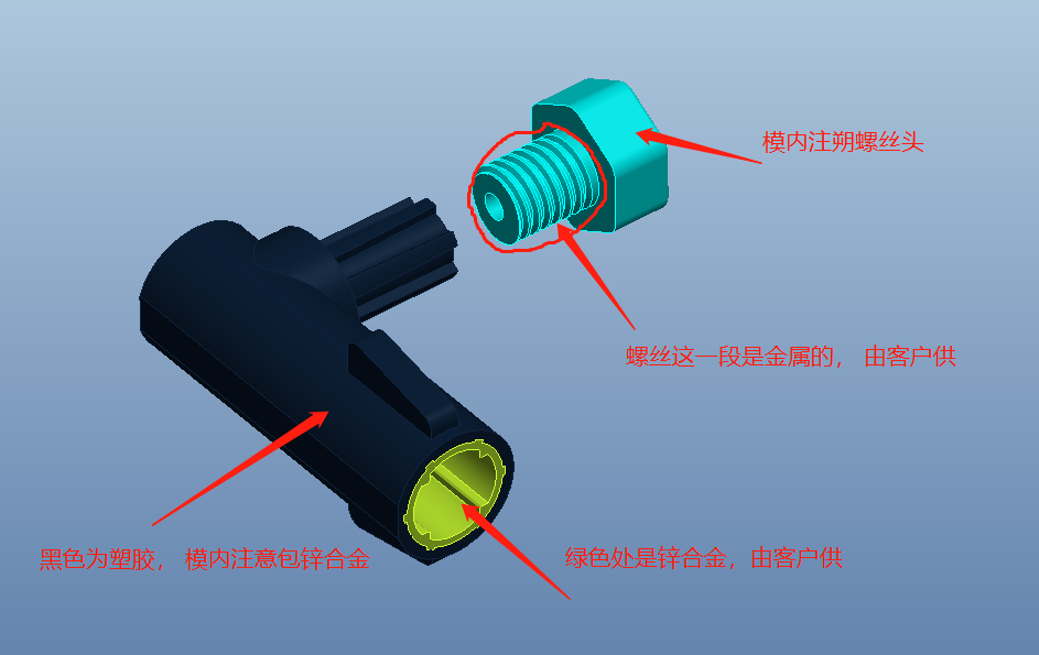 寻求包胶工艺的加工厂，我司提供五金件