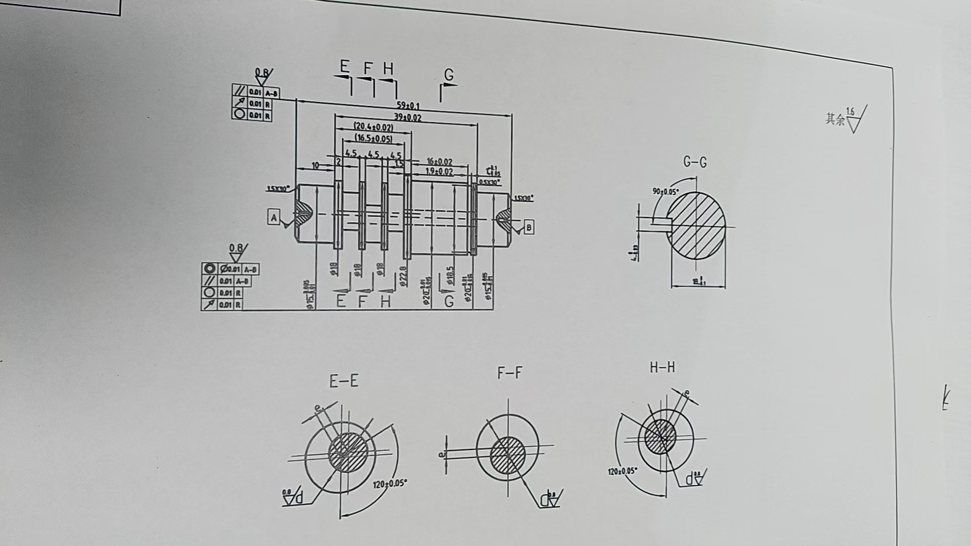 寻找做如图轴件的加工厂，订单量一百万件，材质是轴承钢