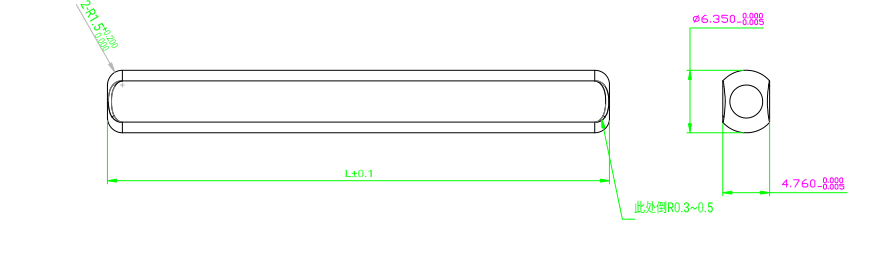 寻精密磨床的加工厂，每个月有1-2万支，如图，材质进口1.3343,热處