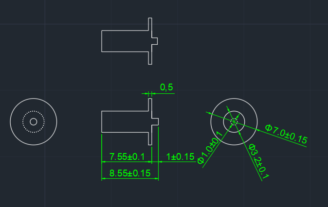寻能做如图铁芯的加工厂，月用量20w支，材质，纯铁，电磁铁上的