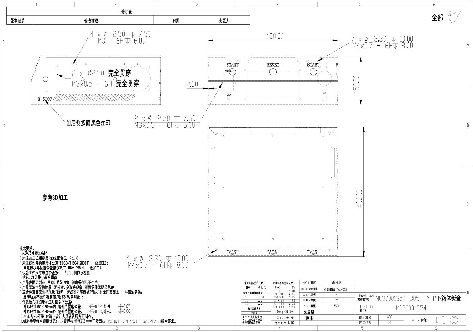 寻钣金加工厂，量是有的，长期订单，要先找好供应商，如图，下箱体钣金