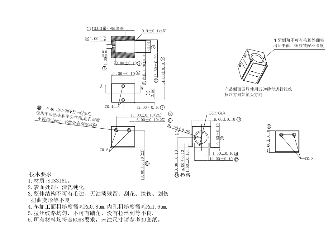 寻能做如图不锈钢产品的加工厂，量有五万件，SUS316材质，包工包料，表面