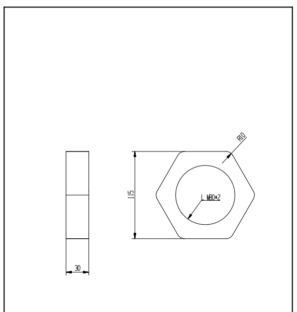 寻能做如图螺母的加工厂，目前量不是很多，后续还有的，长期订单，