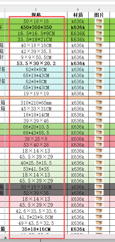急需找可以做纸箱的加工厂，月需求量10万＋，如图规格尺寸，还有其他规格的，尺寸我司会