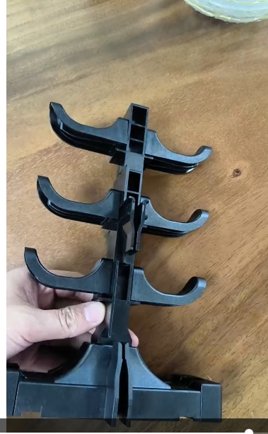 寻求做如图塑胶件的加工厂，需求量几十万件，尼龙材料的，需要重新开模具生产