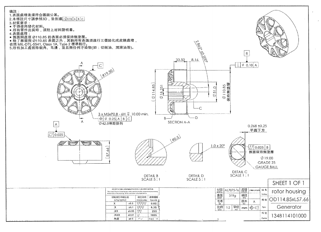 寻机加工厂，有一万件，可以现金，7075-T6铝，铁材质，规格不大